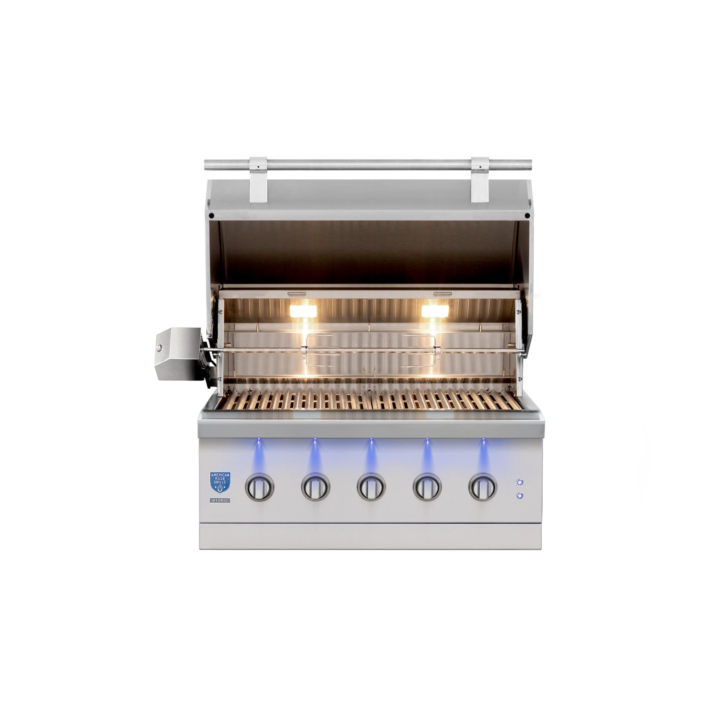 Encore - 36" Built-in Hybrid Grill - Liquid Propane