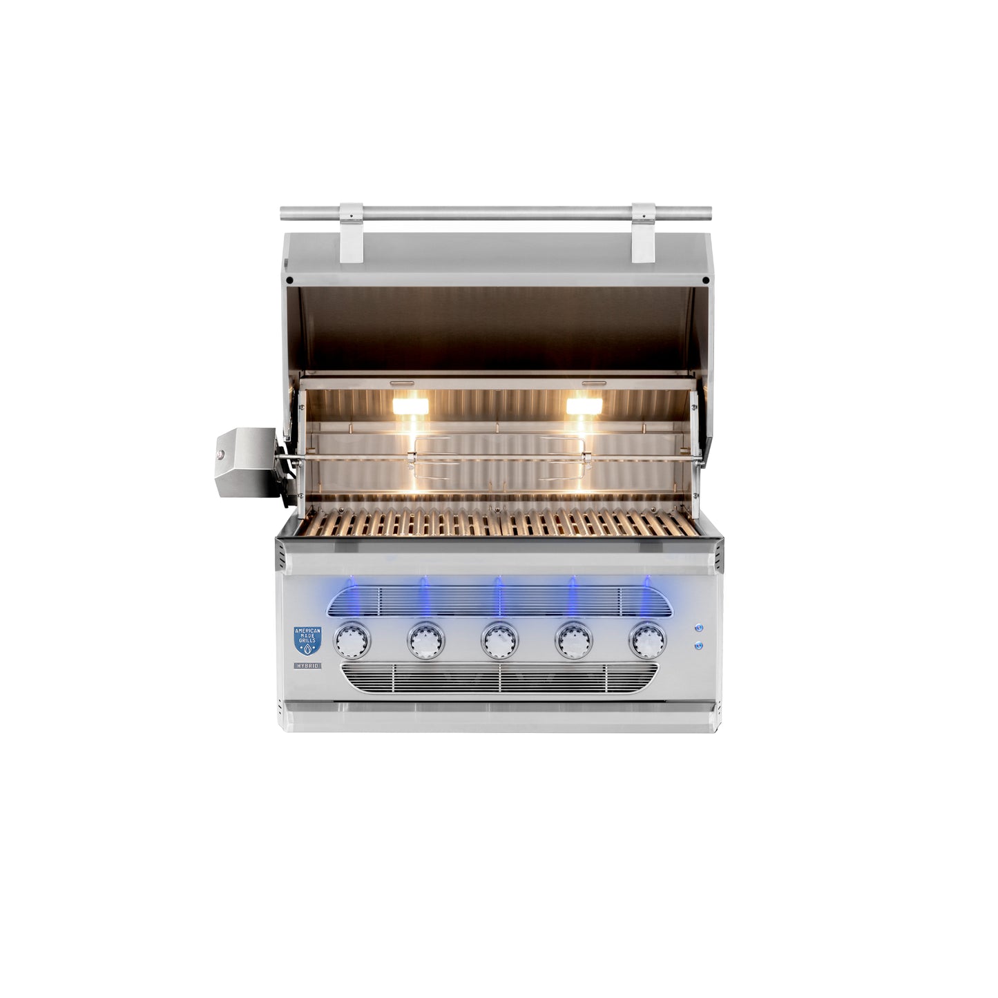 Muscle - 36" Freestanding Hybrid Grill - Liquid Propane