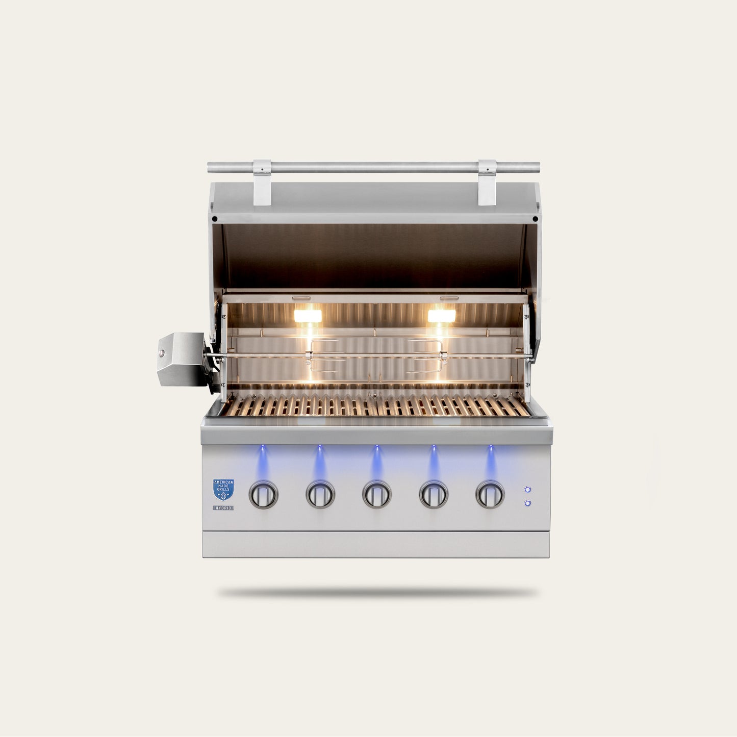 Encore - 36" Built-in Hybrid Grill - Liquid Propane