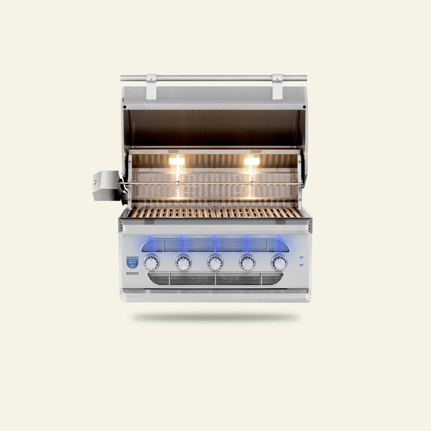Muscle - 36" Freestanding Hybrid Grill - Liquid Propane