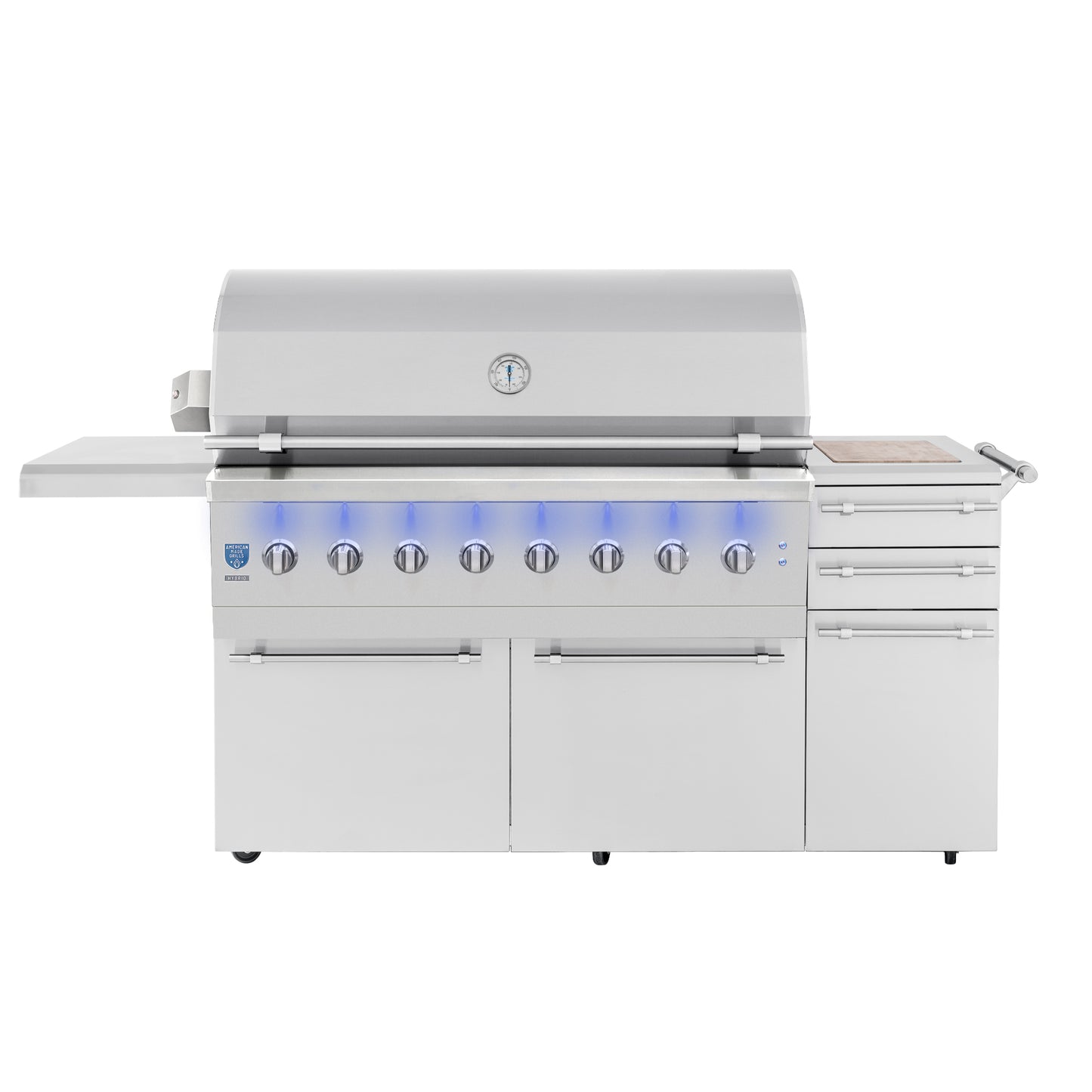 Encore - 54" Built-in Hybrid Grill - Natural Gas