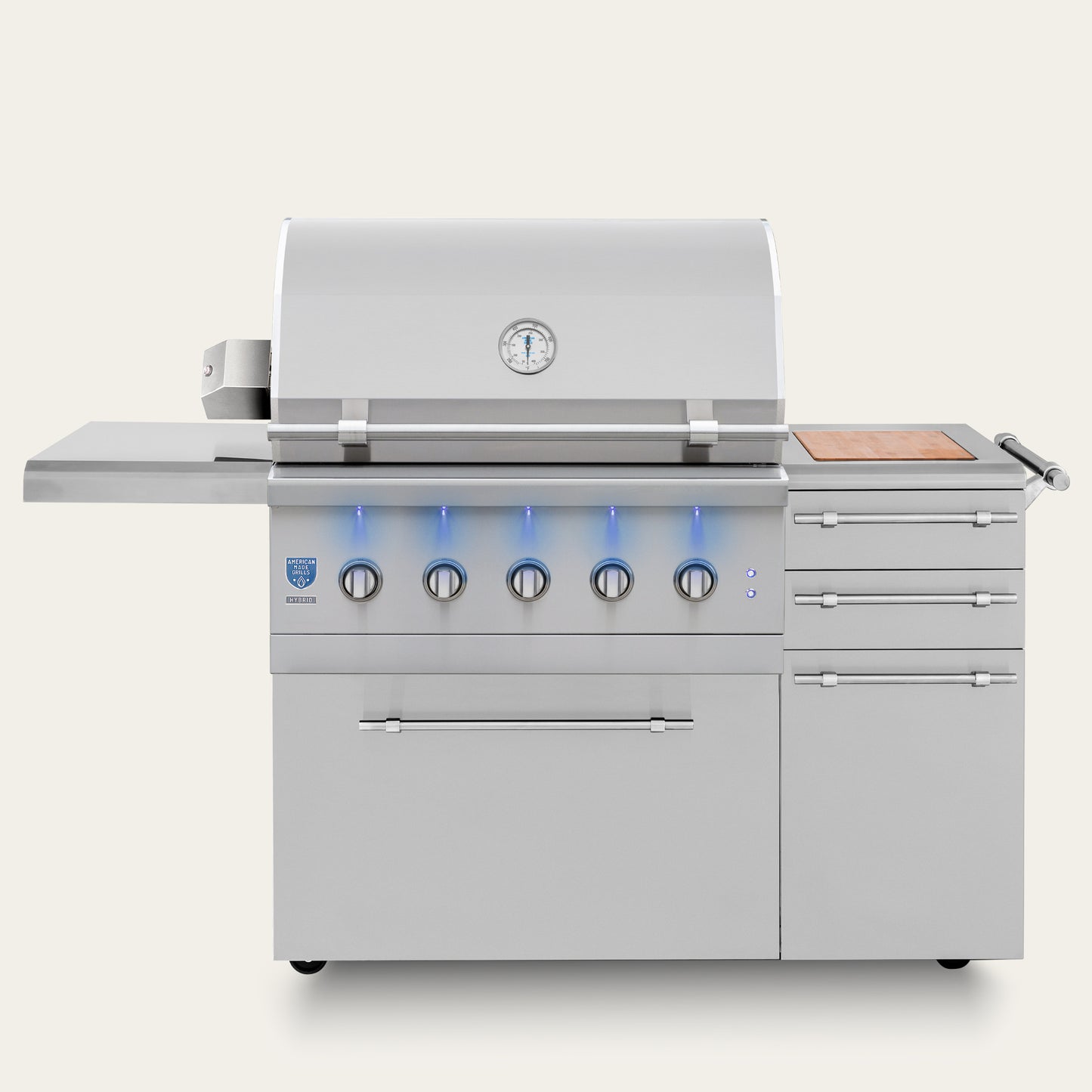 Encore - 36"Freestanding Hybrid Grill - Natural Gas