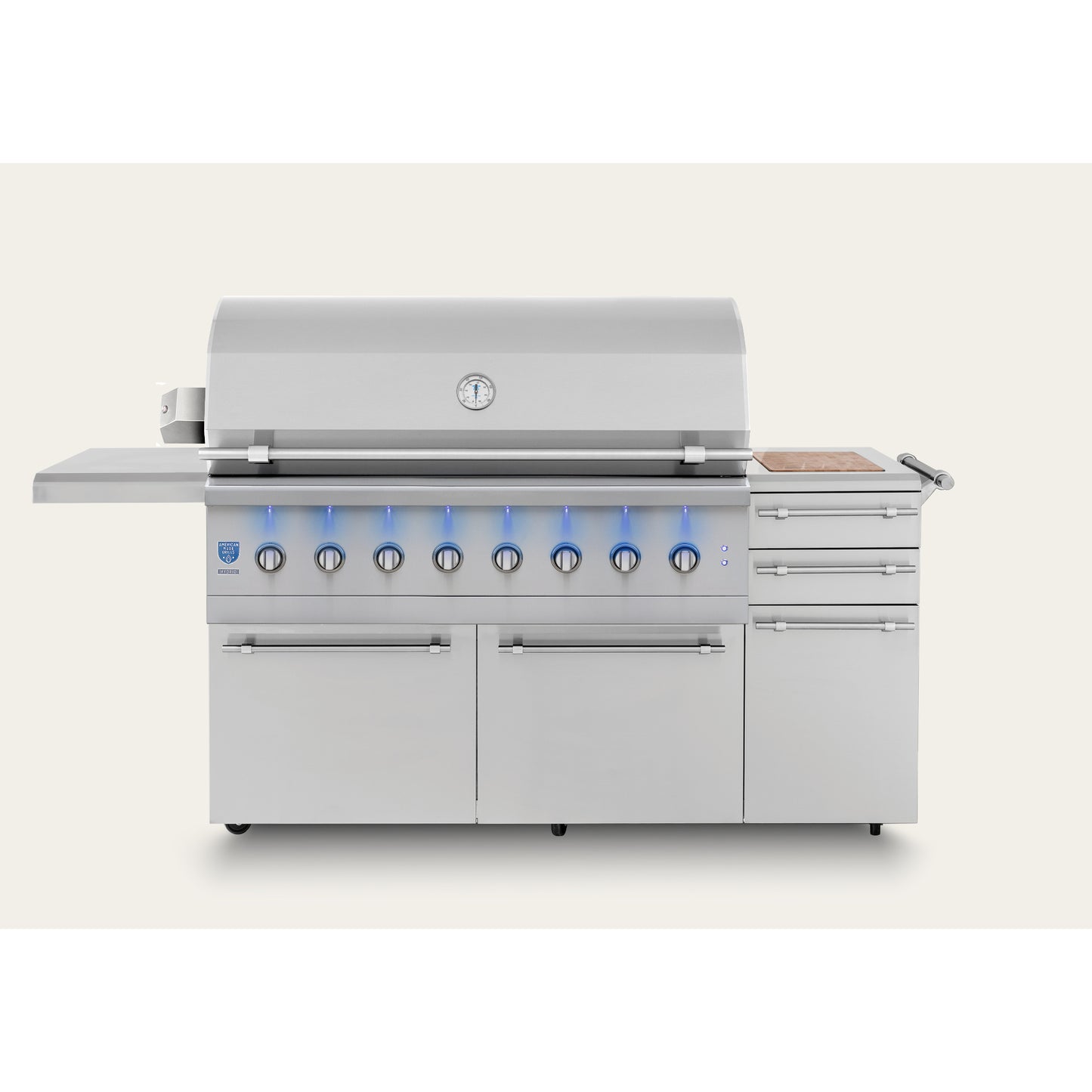 Encore - 54" Built-in Hybrid Grill - Natural Gas