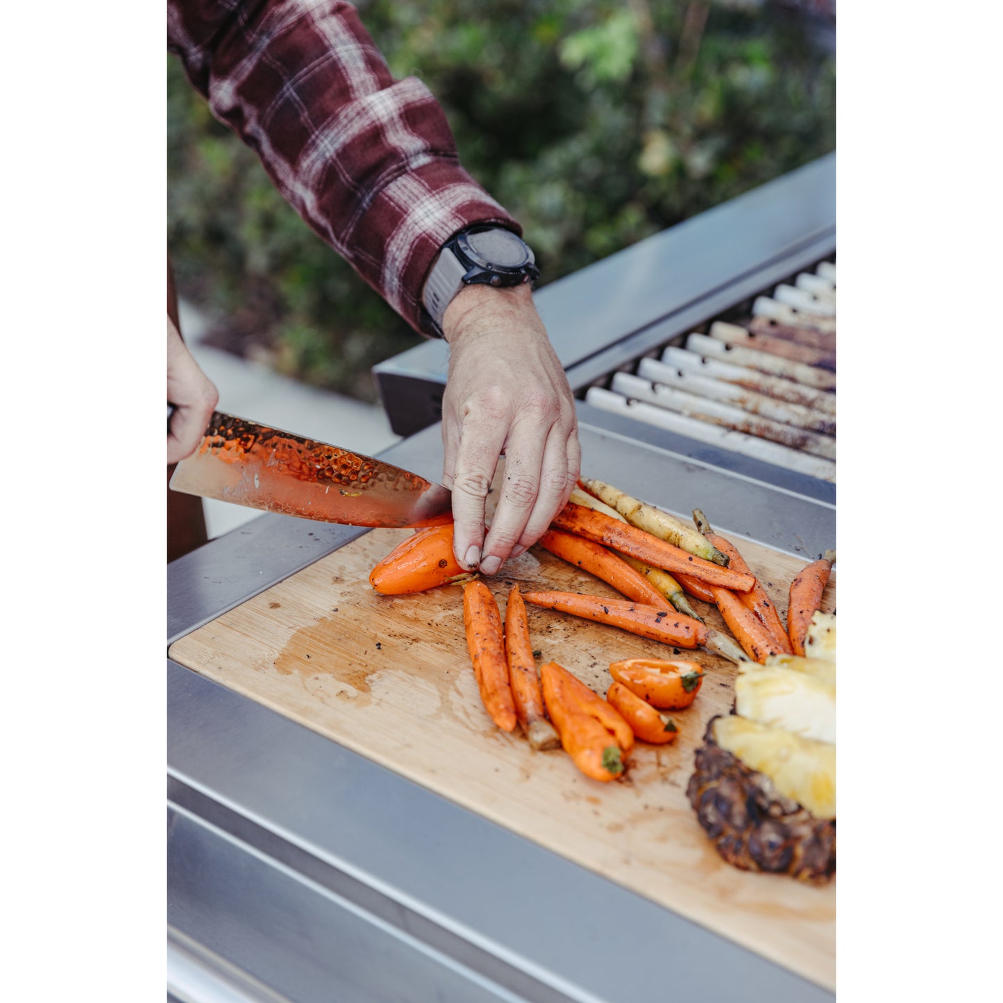 Muscle - 36" Freestanding Hybrid Grill - Liquid Propane