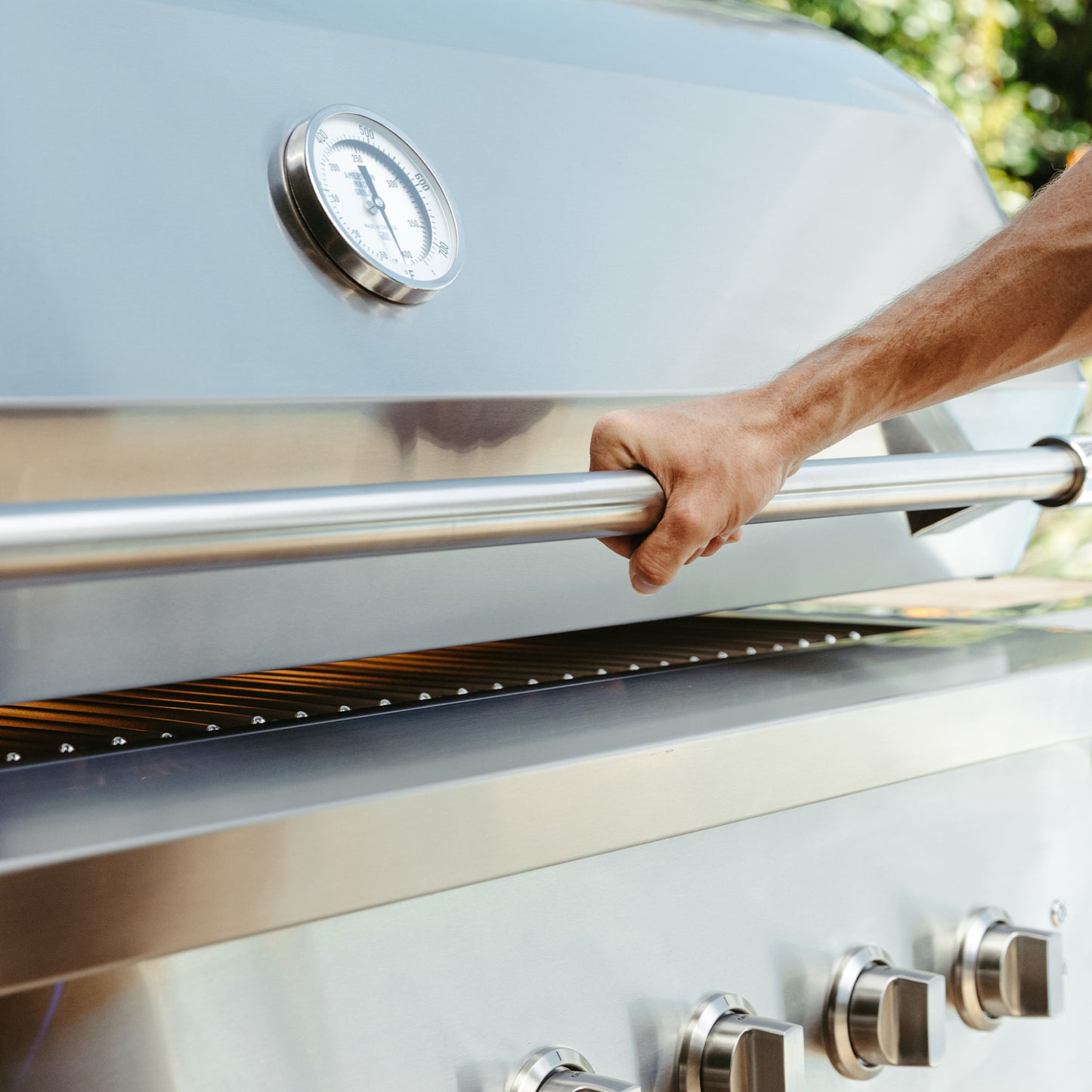 Encore - 36" Built-in Hybrid Grill - Liquid Propane