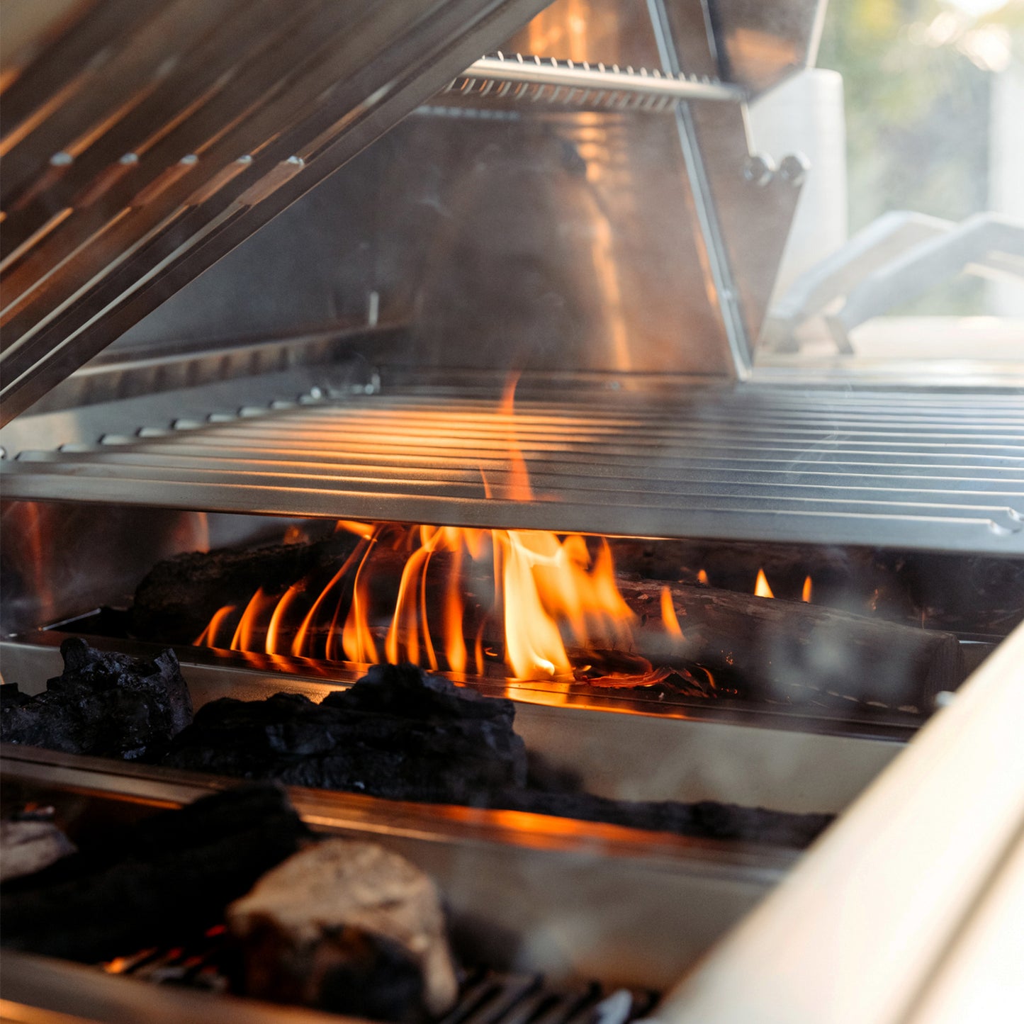 Encore - 36" Built-in Hybrid Grill - Liquid Propane