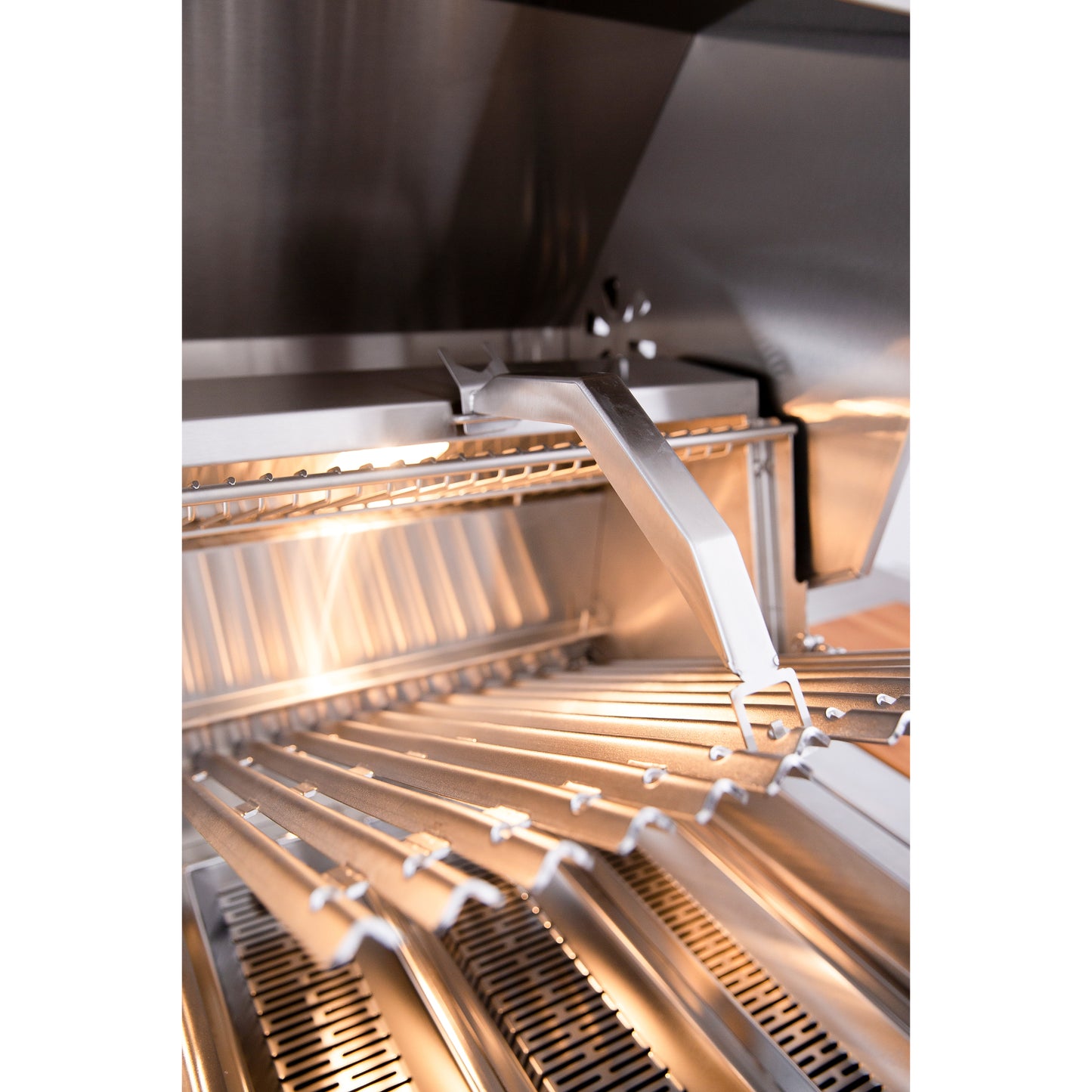 Muscle - 54" Freestanding Hybrid Grill - Liquid Propane