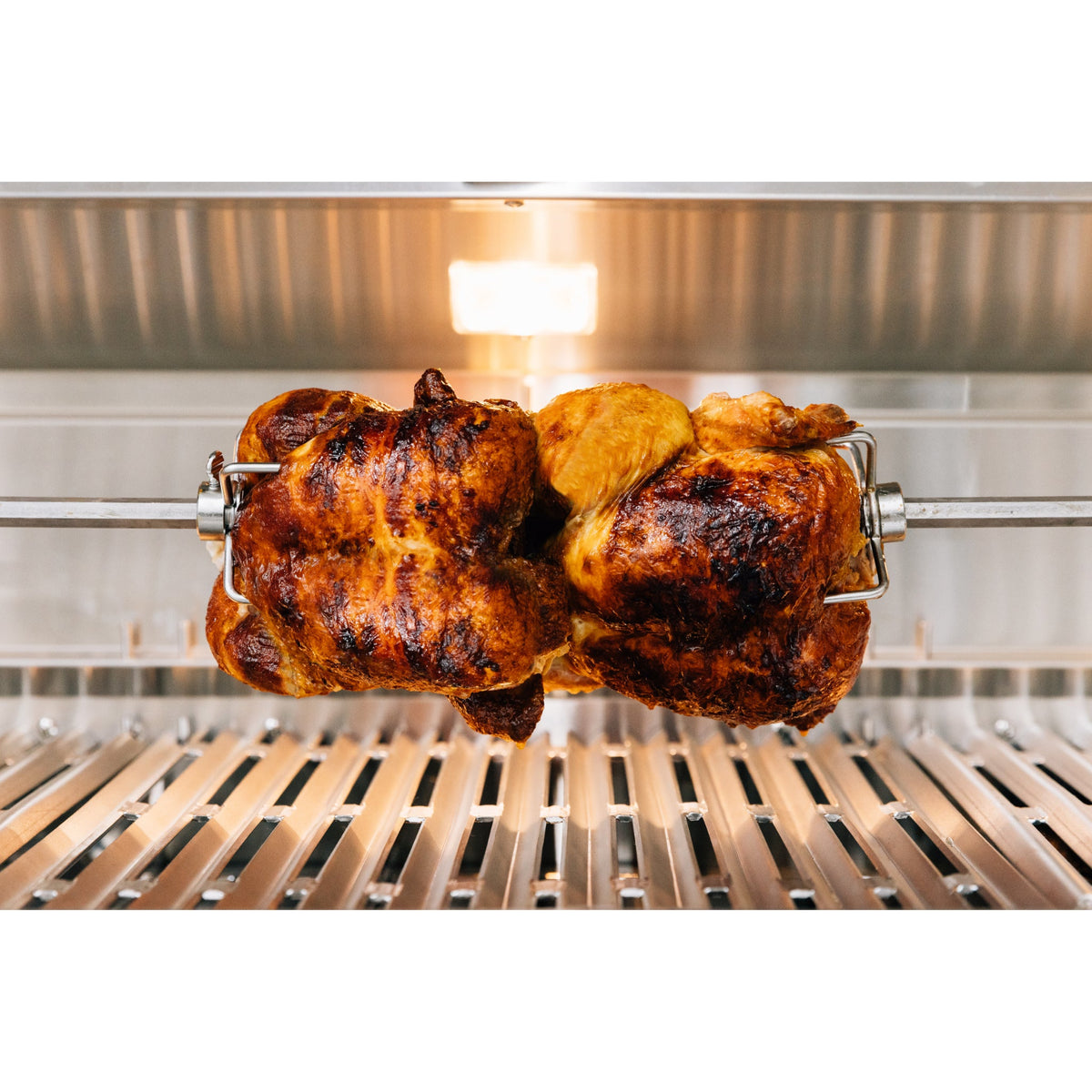 American Made Grills Muscle 54-inch freestanding hybrid grill for liquid propane outdoor cooking