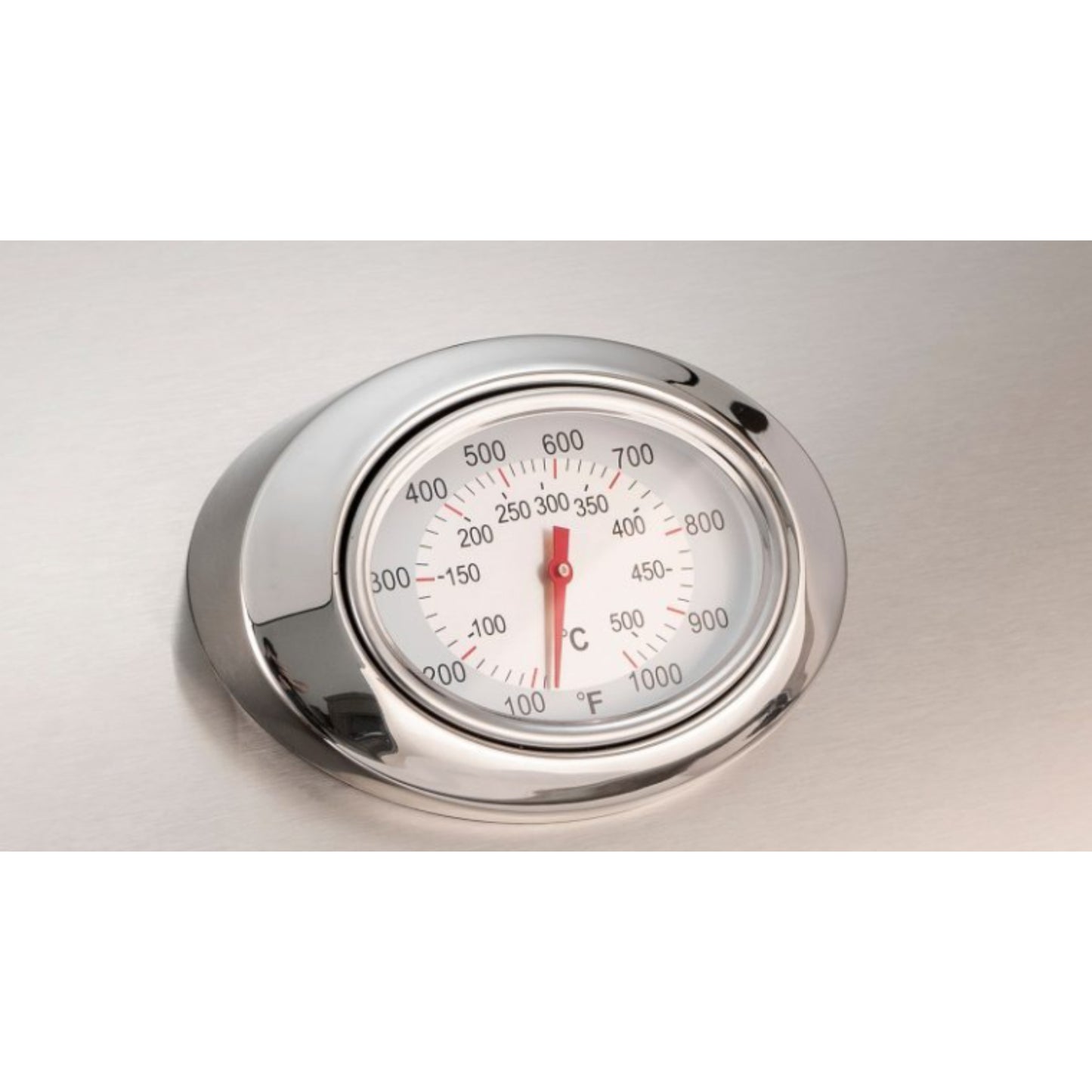 Aurora A660i Built-In Grill with Analog Thermometer: Backburner & Rotisserie Kit