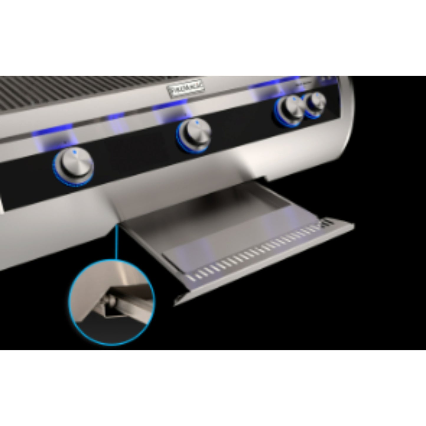 Echelon E790i 40" Built-In Grill Analog Thermometer with Infared Burner on Left Side