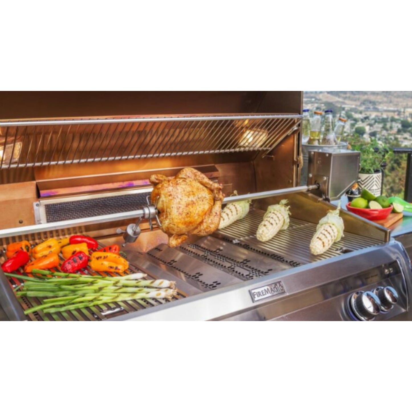 Echelon E660i 34" Built-In Grill With Digital Thermometer