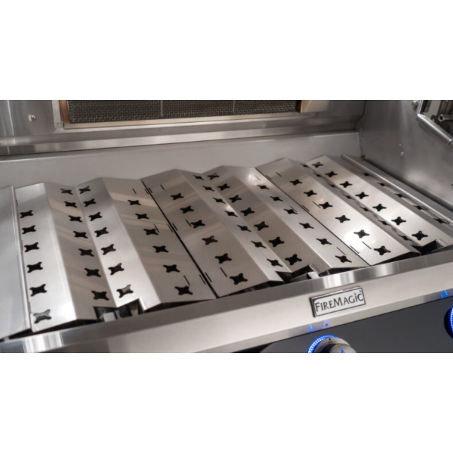 Echelon E790i 40" Built-In Grill Analog Thermometer with Infared Burner on Left Side