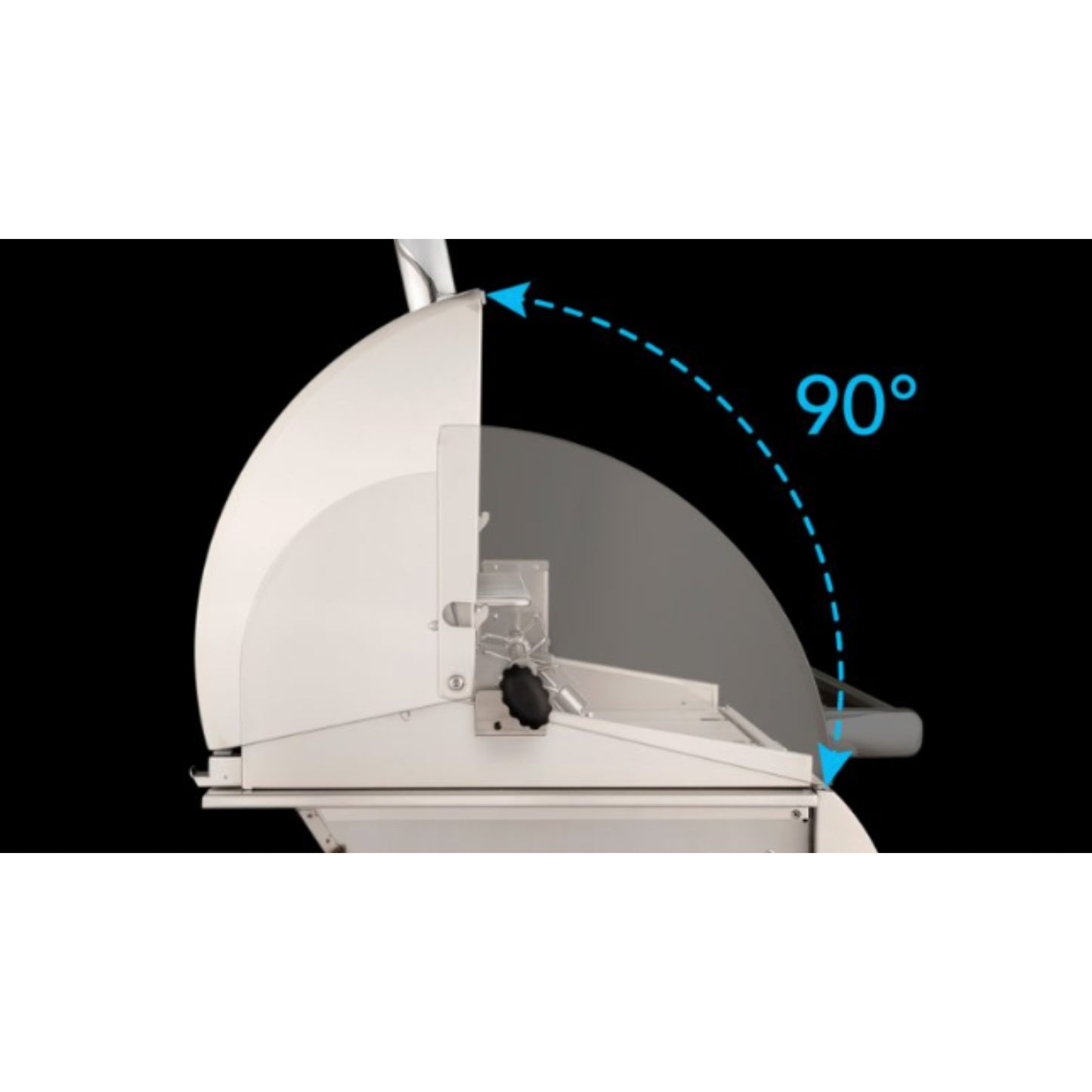 Echelon E790i 40" Built-In Grill Analog Thermometer with Infared Burner on Left Side