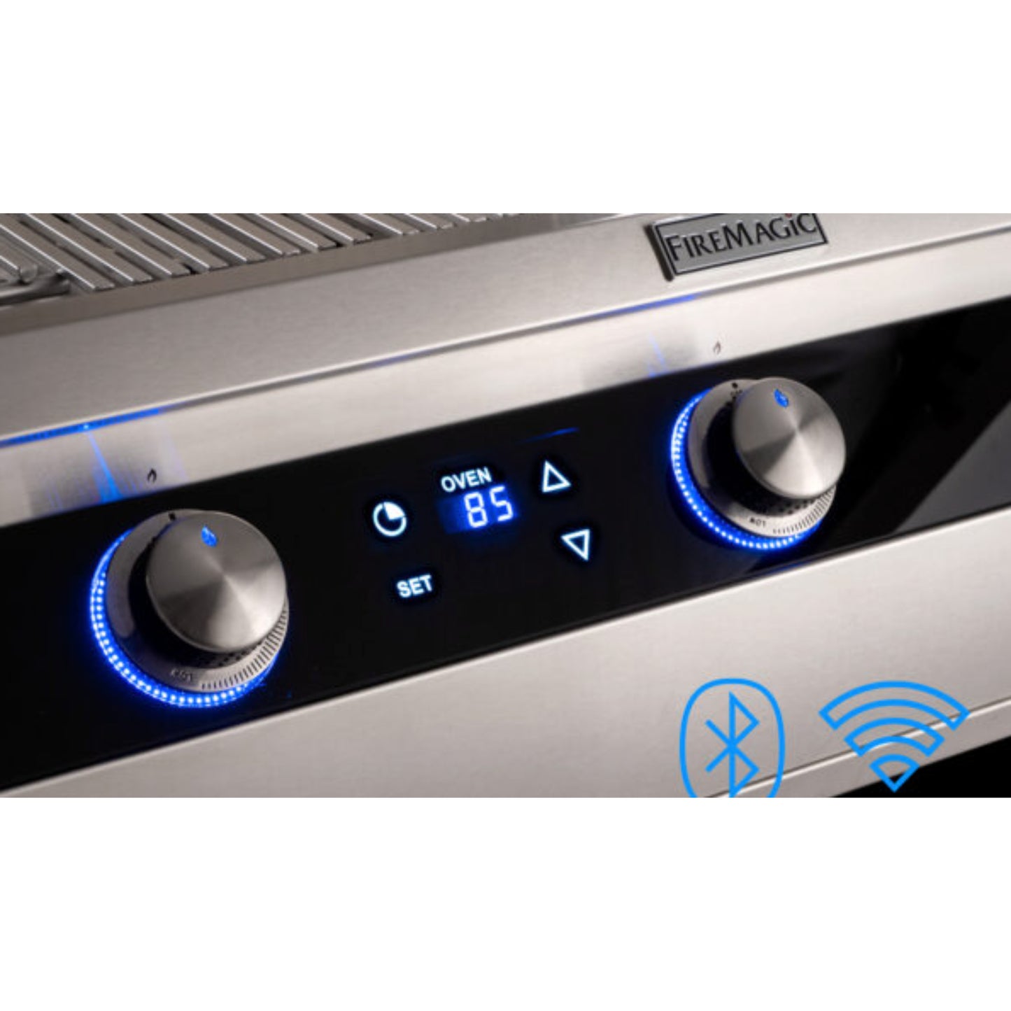 30" Built In Electric Grill With Window and Dual Control