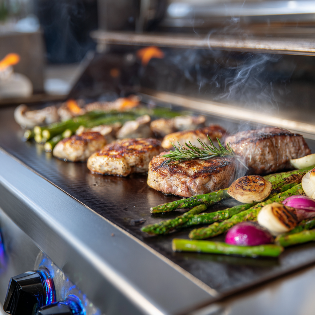 Laporte 30-in Propane Teppanyaki Griddle On Deluxe Cart