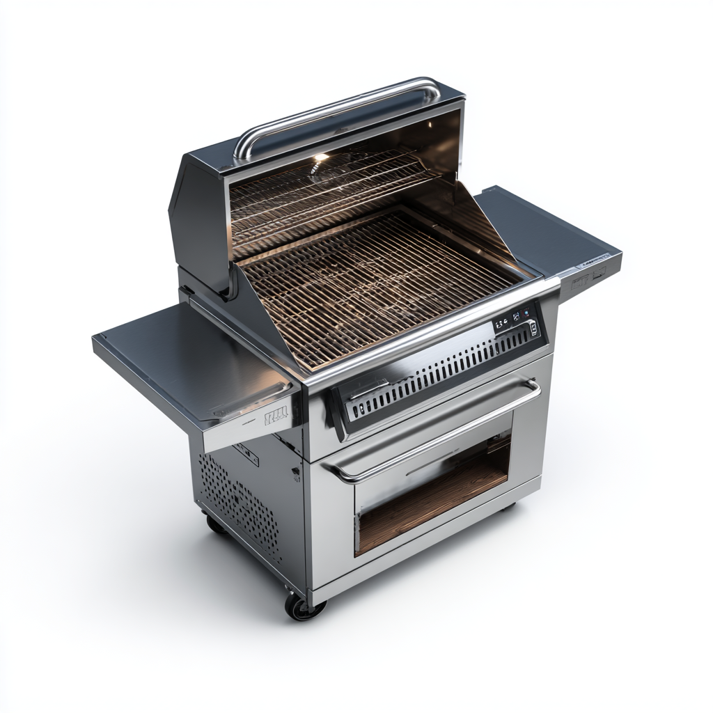 Harmony Wi-Fi Controlled 36 Inch Built‑In Pellet Grill & Smoker