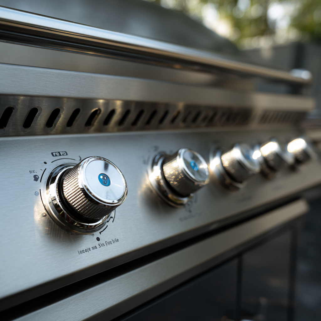 Edgewater 50-in Built-In Natural Gas / Charcoal Grill
