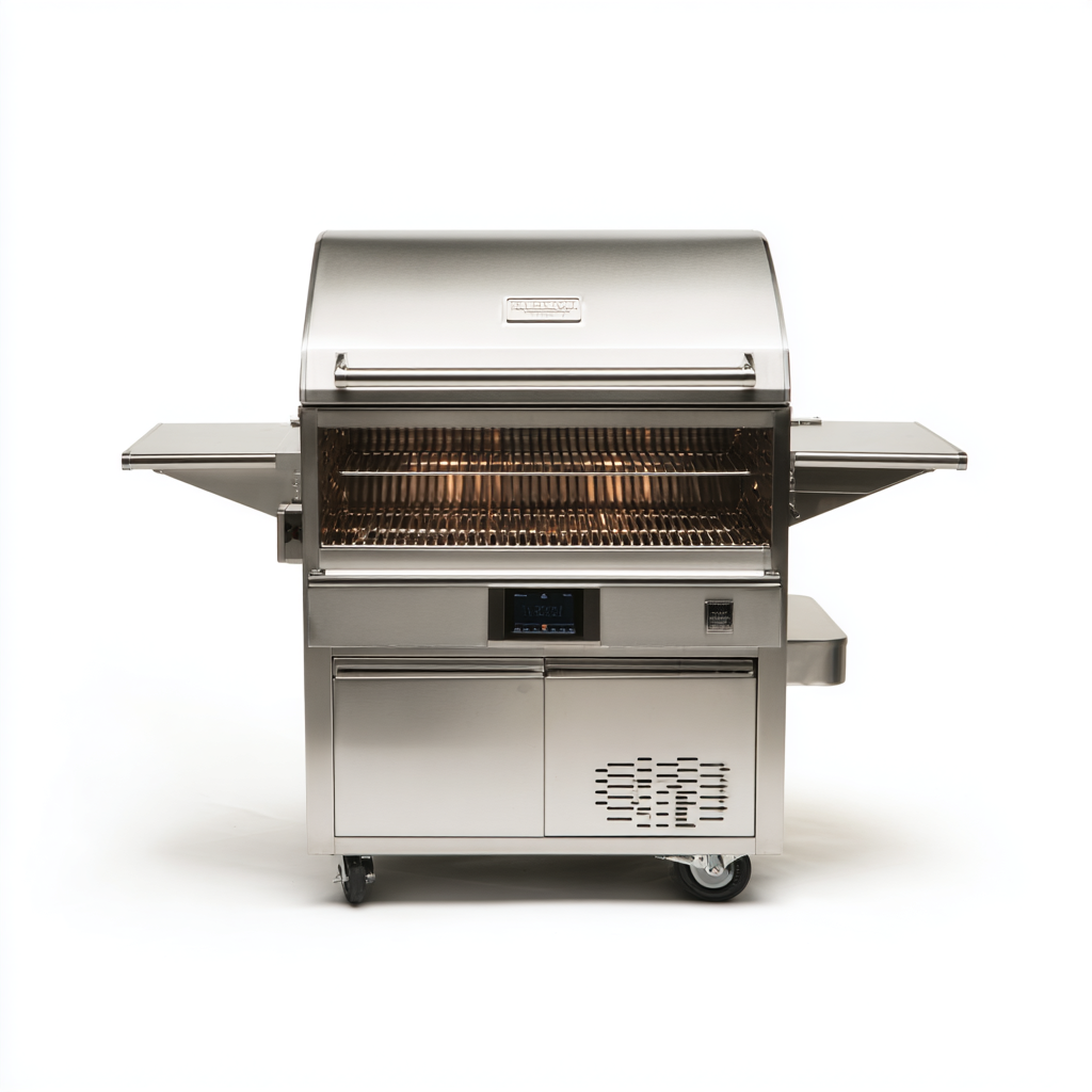 Harmony Wi-Fi Controlled 36 Inch Built‑In Pellet Grill & Smoker
