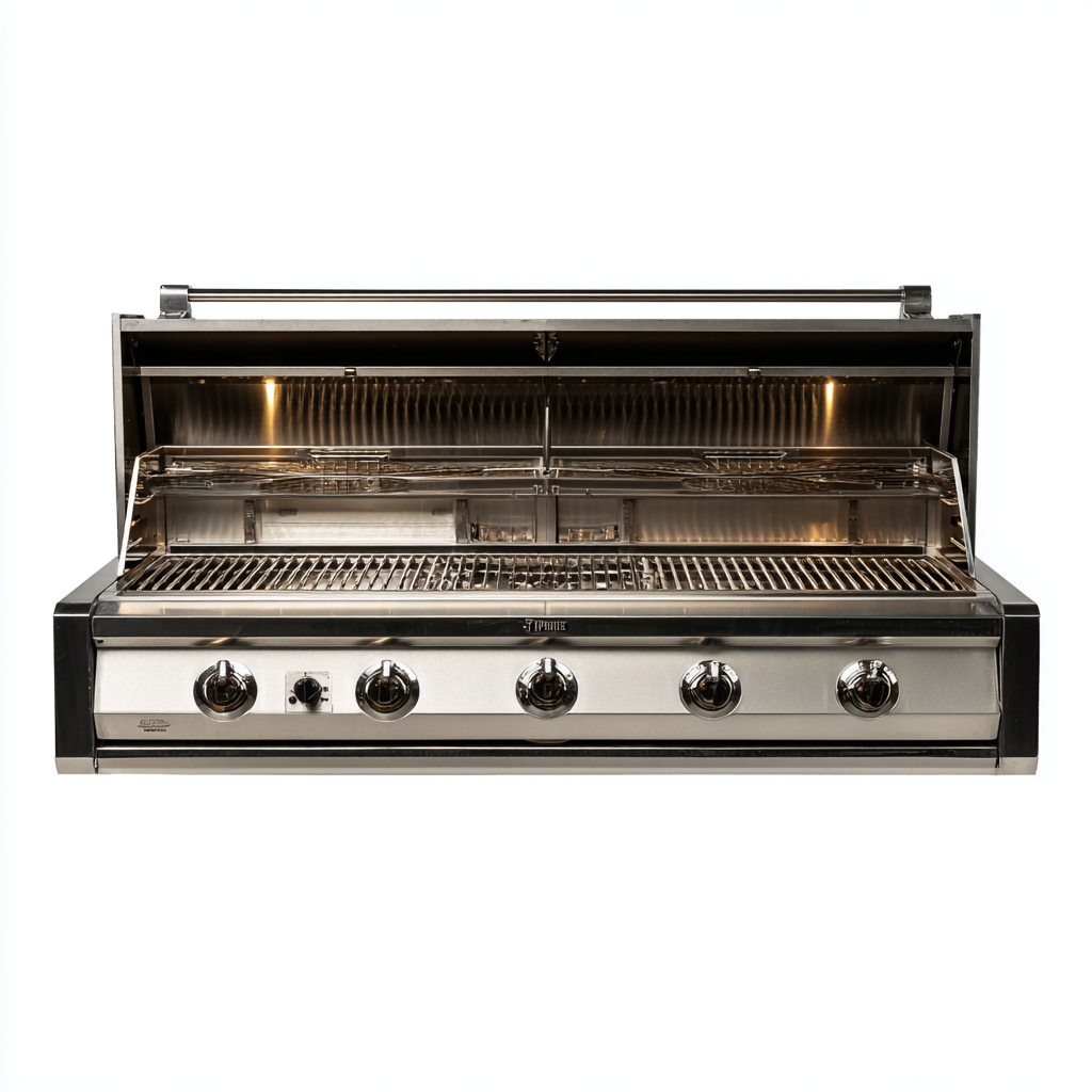 Edgewater 50-in Built-In Natural Gas / Charcoal Grill