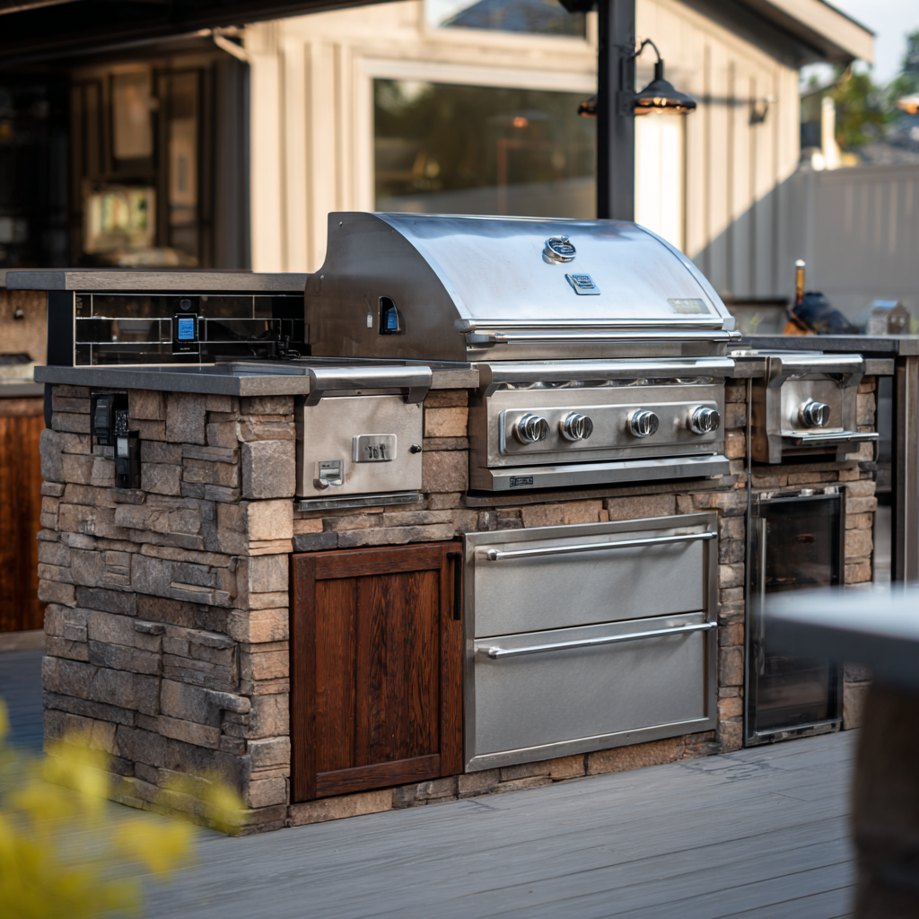 Broomfield 36-Inch Built‑In Wood Pellet Grill