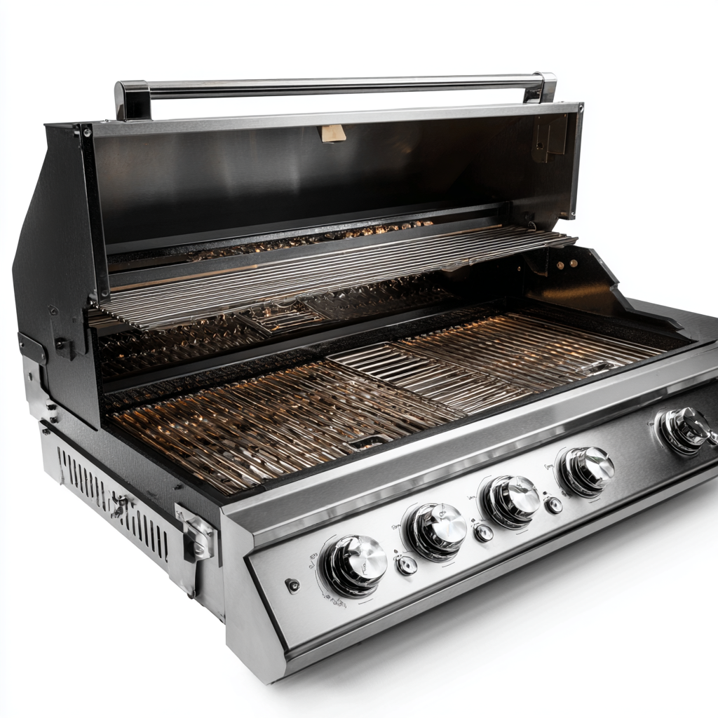 Edgewater 50-in Built-In Natural Gas / Charcoal Grill