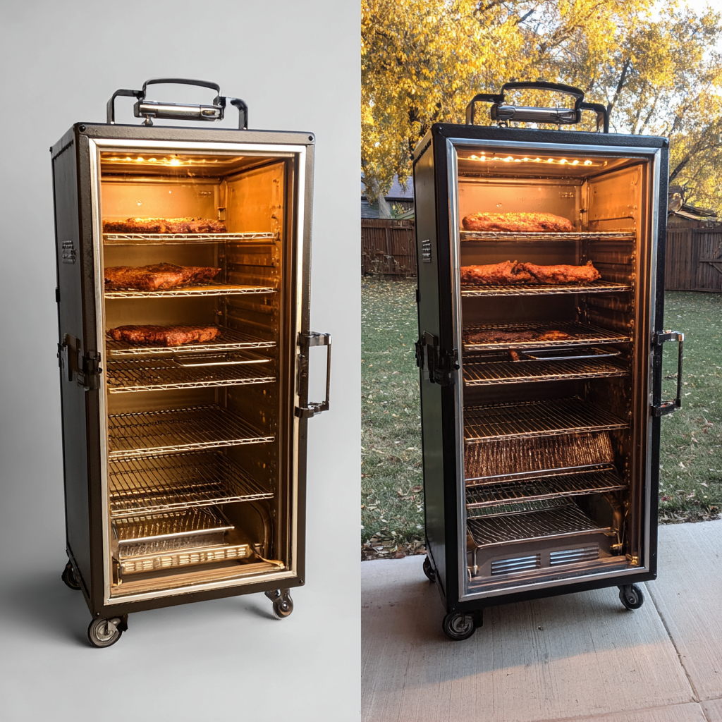 Harrison G2 Party Vertical Charcoal Smoker