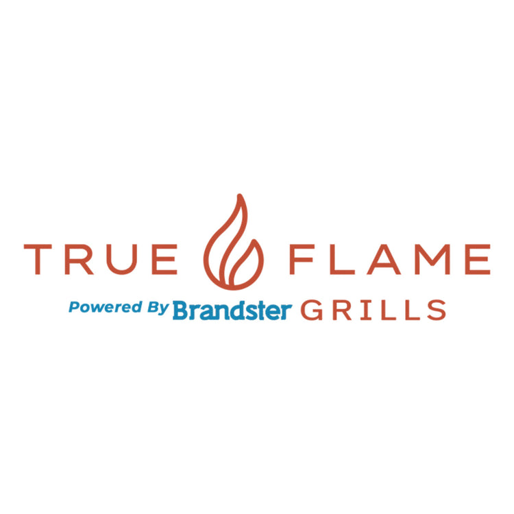 TrueFlame Grills premium built-in outdoor kitchen with stainless steel grill