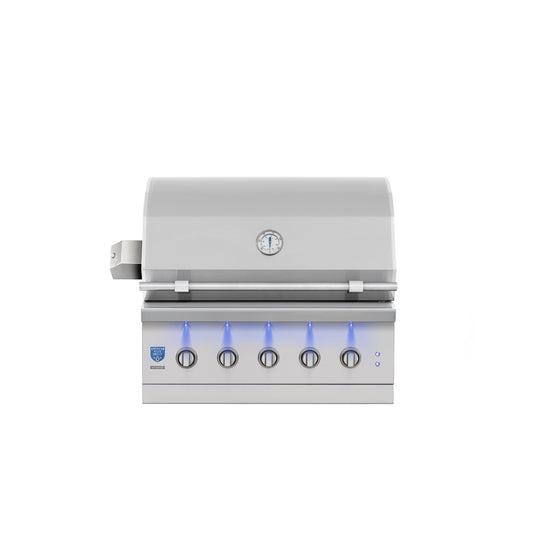Encore - 36" Built-in Hybrid Grill - Liquid Propane