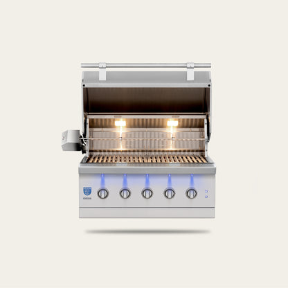 Encore - 36" Built-in Hybrid Grill - Liquid Propane