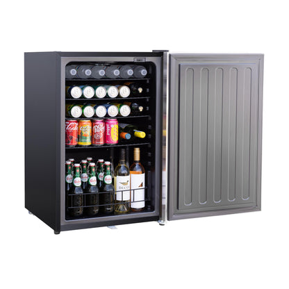 22" Deluxe Outdoor Approved Refrigerator with Stainless Steel Door and Handle