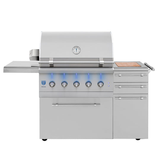 Encore - 36"Freestanding Hybrid Grill - Liquid Propane