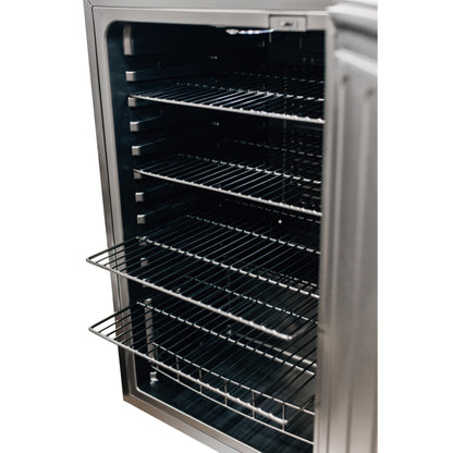 22" Deluxe Outdoor Approved Refrigerator with Stainless Steel Door and Handle