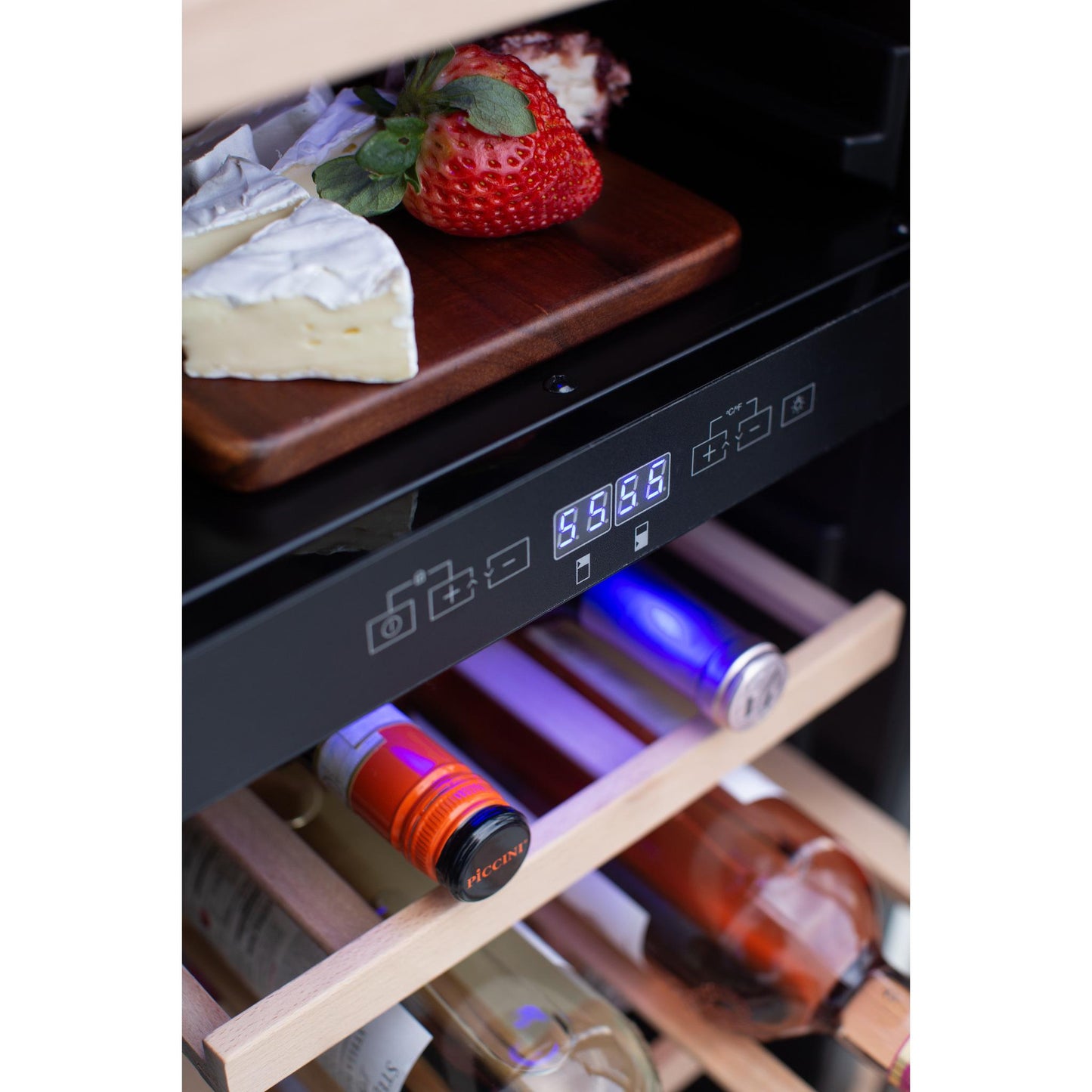 15" Outdoor Rated Dual Zone Wine Cooler