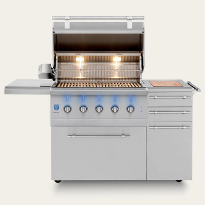 Encore - 36"Freestanding Hybrid Grill - Liquid Propane
