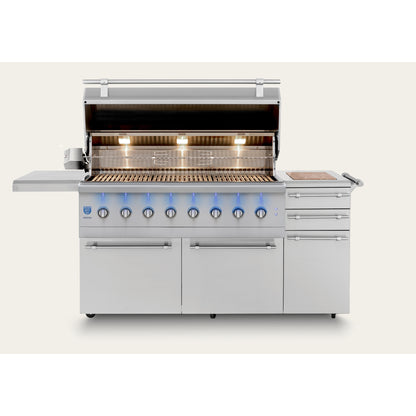 Encore - 54" Built-in Hybrid Grill - Natural Gas