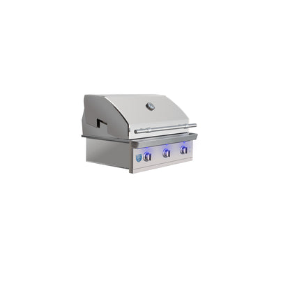 Atlas 36" Built-in Grill with Briquette Trays - Liquid Propane