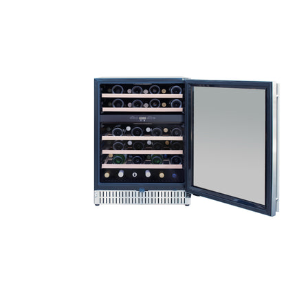 Summerset Grills 24" Outdoor-Rated Dual Zone Wine Cooler