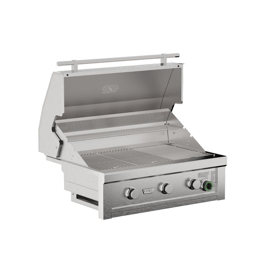 The Outdoor Plus Videl 36" Commercial Grill – 3 Burner w/ 1-Hour Safety Timer