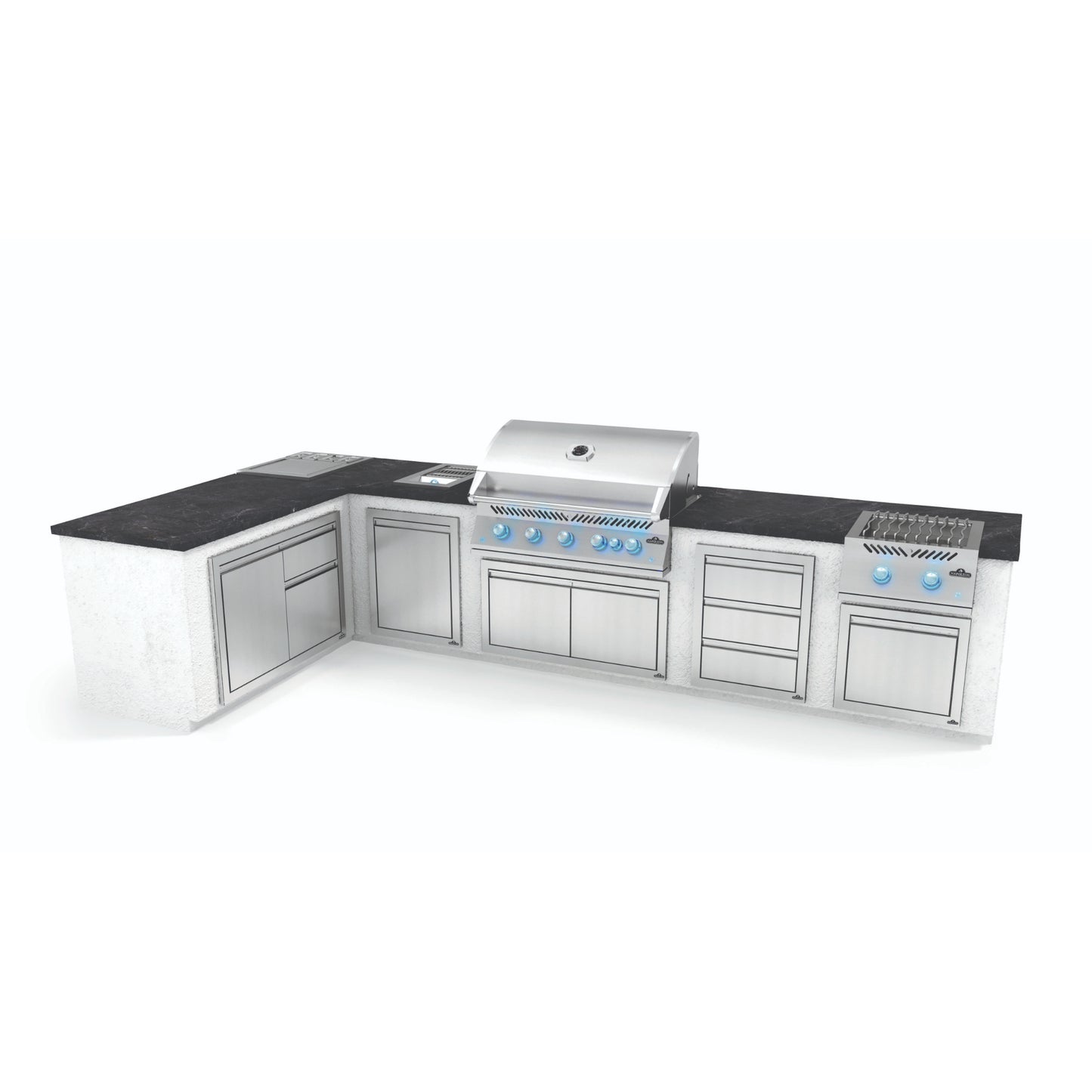 Napoleon Built-In 700 Series 38" Propane Grill with Infrared Rear Burner - Stainless Steel