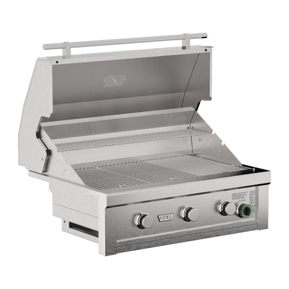 The Outdoor Plus Videl 36" Commercial Grill – 3 Burner w/ 1-Hour Safety Timer