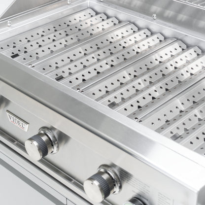 The Outdoor Plus Videl 36" Commercial Grill – 3 Burner w/ 1-Hour Safety Timer