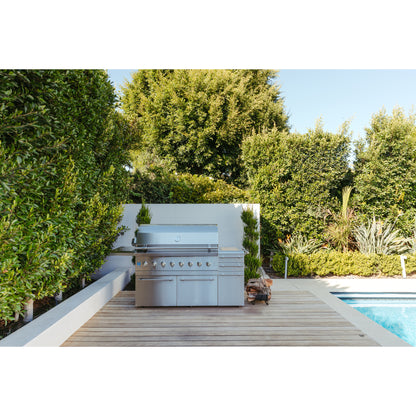 American Made Grills Encore 54" Freestanding Hybrid Grill - Natural Gas