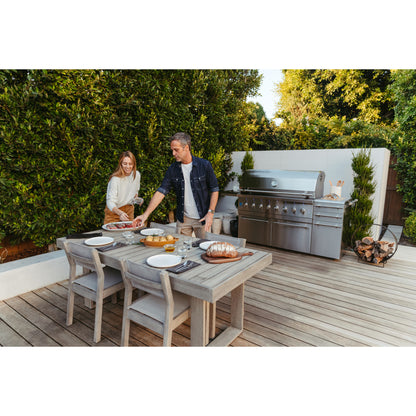 American Made Grills Encore 54" Freestanding Hybrid Grill - Natural Gas