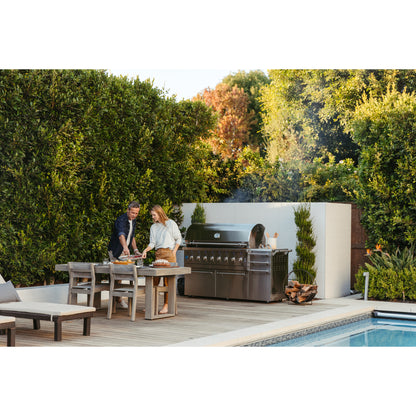 American Made Grills Encore 54" Freestanding Hybrid Grill - Natural Gas