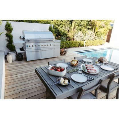 American Made Grills Encore 54" Freestanding Hybrid Grill - Natural Gas
