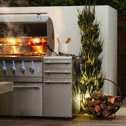 American Made Grills Encore 36" Freestanding Hybrid Grill - Liquid Propane