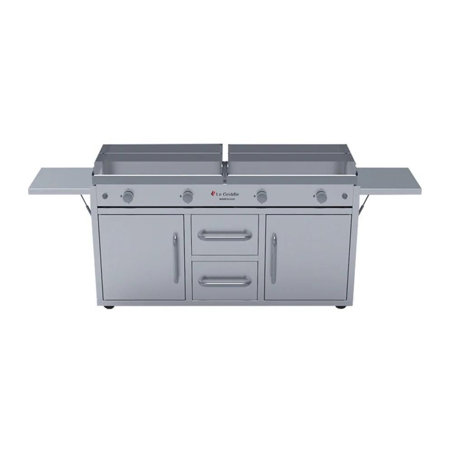 The Grand Texan - 4 Burner Natural Gas (Cart Included) by Le Griddle