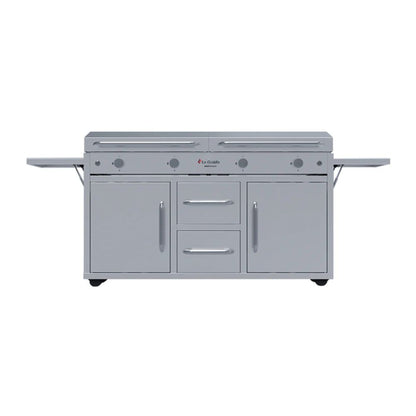 The Grand Texan - 4 Burner Natural Gas (Cart Included) by Le Griddle