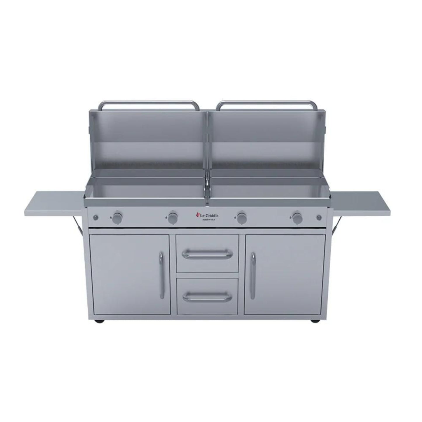 The Grand Texan - 4 Burner Natural Gas (Cart Included) by Le Griddle