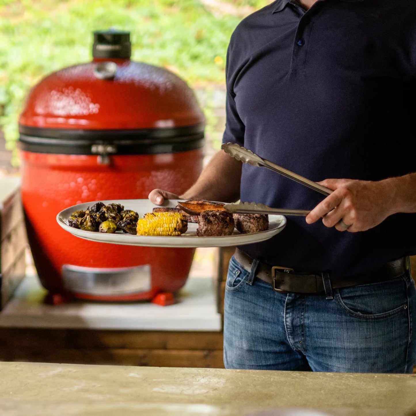 Kamado Joe Big Joe® Series III 24-Inch Standalone Ceramic Charcoal Grill